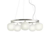Muuto Rime Lustre Aluminium Gris