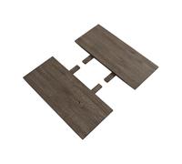 Muuto Set de 2 rallonges Earnest Extendable Dark oiled oak
