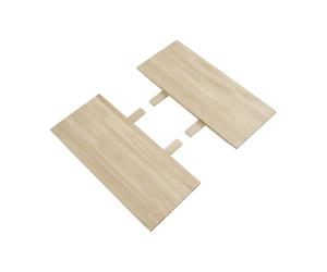 Muuto Set de 2 rallonges Earnest Extendable Oiled oak