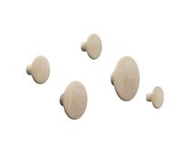 Muuto Patère The Dots - lot de 5 chêne