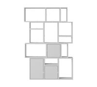 Muuto Système de rangement Stacked bibliothèque configuration 2 Grey