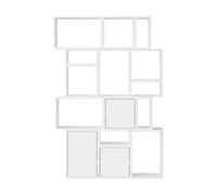 Muuto Système de rangement Stacked bibliothèque configuration 2 White