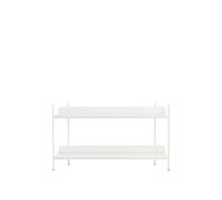 Muuto Système d'étagères Compile - blanc - Configuration 1
