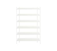 Muuto Système d'étagères Compile - blanc - Configuration 4