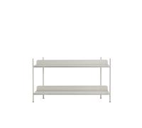 Muuto Système d'étagères Compile - gris - Configuration 1