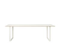 Muuto 70/70 Table à Manger 170x85 Stratifié Blanc/Blanc
