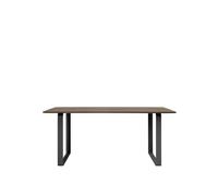 Muuto 70/70 Table à Manger 170x85 Chêne Fumé/ Noir
