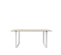 Muuto Table à manger 70/70 170x85 cm Oak veneer-Plywood-White