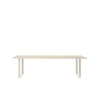 Muuto Table à manger 70/70 255x108 cm Oak veneer-Plywood-Sand