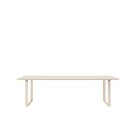 Muuto Table à manger 70/70 255x108 cm Sand laminate-Plywood-Sand