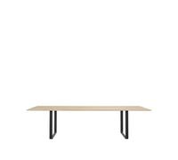 Muuto Table à manger 70/70 295x108 cm Solid oak-Black