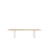 Muuto Table à manger 70/70 295x108 cm Solid oak-White