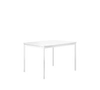 Muuto Table à manger Base white. bord en ABS. 140x80 cm