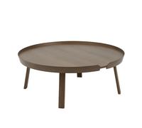 Muuto Around Coffee Table Brun Foncé Extra Grand