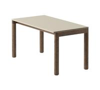 Muuto Table basse Couple 1 Plain 40x84x40 cm Sand-dark oiled oak