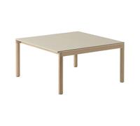 Muuto Table basse Couple 2 Plain 80x84x40 cm Sand-oak