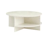 Muuto Table basse Halves Off-white-terrazzo. Ø85 cm