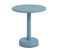 Muuto Table basse Linear Steel Pale blue. Ø42x47 cm