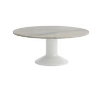 Muuto Table basse Midst Grey marble-grey. Ø90 cm