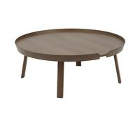 Muuto Around Coffee Table Brun Foncé Extra Grand