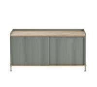 Muuto Table d'appoint Enfold. basse 125x45x63 cm chêne. vert
