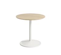 Muuto Table d'appoint Soft Ø48cm Oak-Off white H: 48 cm