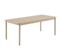 Muuto Table Linear. chêne 90 x 200 cm