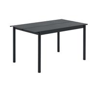 Muuto Table Linear steel table 140x75 cm Black