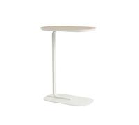 Muuto Table Relate Side - H 73.5 - chêne/blanc