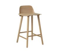Muuto Tabouret de bar 65 cm Nerd chêne