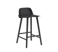 Muuto Tabouret de bar 65 cm Nerd noir