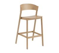 Muuto Tabouret de bar Cover Chêne