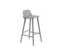 Muuto Tabouret de bar Nerd - haut - gris