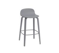 Muuto Tabouret de bar Visu 65 cm Grey-Grey