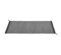 Muuto Tapis en laine Ply 80 x 200cm Dark grey