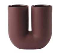 Muuto Vase Kink 26 cm Deep red