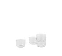 Muuto Verre Corky 4 Pcs Transparent 6 cm
