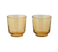 Muuto Verre Raise 20 cl. lot de 2 Orange brûlé