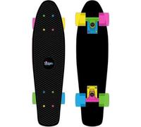 Skateboard GENERIQUE No Rules skateboard Neon junior noir 57 x 15 cm