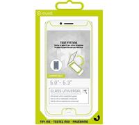 MUVIT 1 Film Verre Trempé Universel 5"" à 5,3""