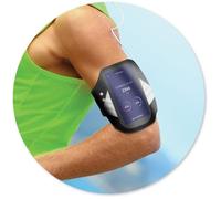 MUVIT Active Brassard Universel avec Leds Auto Noir / Gris: Mobiles 6''