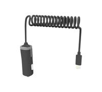 Muvit - Adaptateur D'alimentation Pour Voiture - 2.4 A (Lightning) - Noir