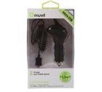MUVIT Bulk Rubber - Adaptateur d'alimentation pour voiture (Micro-USB de type B)