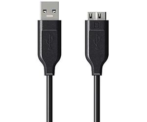 MUVIT CABLE DROIT USB 3.0/MICRO-USB 1.8M NOIR