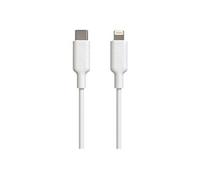 Muvit Câble Lightning mâle vers USB-C 24 broches MFi 1,2 m Blanc