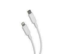 MUVIT - Câble Lightning - Lightning mâle pour 24 pin USB-C mâle - 1.2 m - blanc