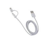 Muvit - câble USB - micro USB et lightning 2.1a