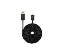 MUVIT - Câble USB - USB mâle pour Micro-USB de type B mâle - 3 m - noir