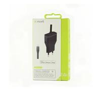 Muvit Chargeur Travel Apple Lightning Mfi 1m 2.4a