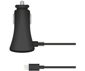 MUVIT Chargeur Voiture 2.4A Lightning 1.2 m - Noir